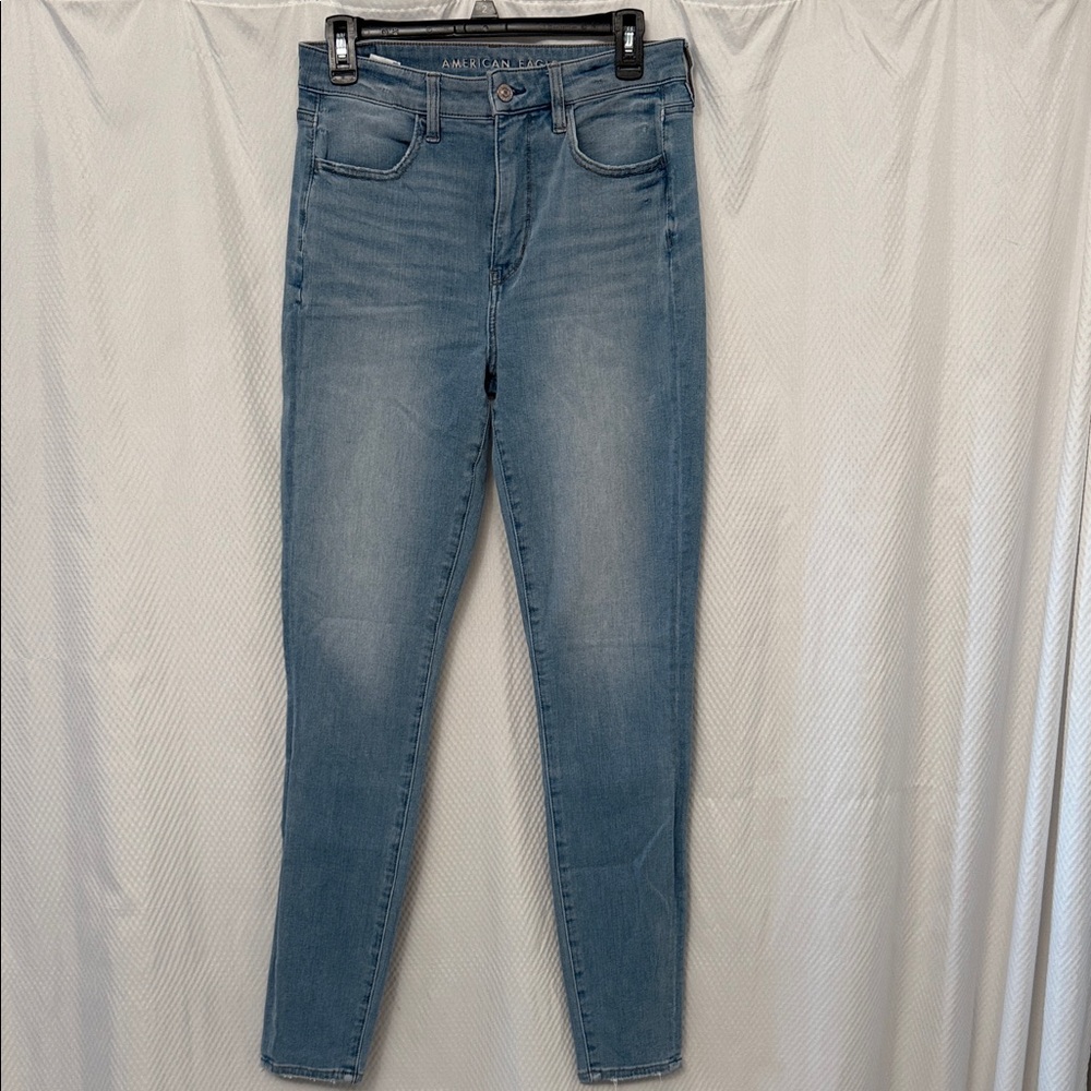 American Eagle Outfitters Women's Light Blue Jeggings